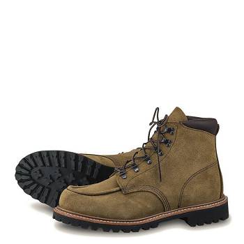 Red Wing Férfi Heritage Sawmill 6 Inch Bakancs Olivazöld